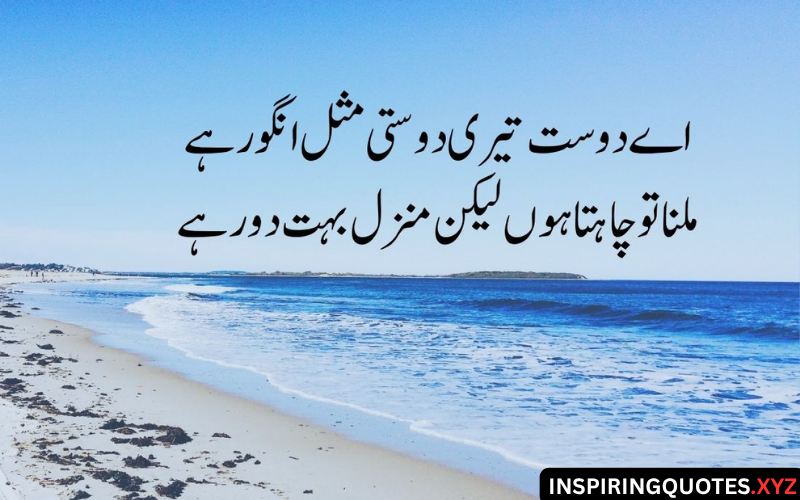 Friendship poetry In Urdu 