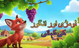 لومڑی اور انگور – بچوں کے لیے سبق آموز کہانی لومڑی اور انگور